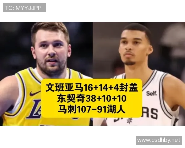 107-91！詹姆斯缺阵，东契奇空砍38+10+10，马刺终结湖人3连胜